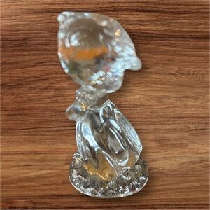 Elegant Crystal Little Girl Figurine